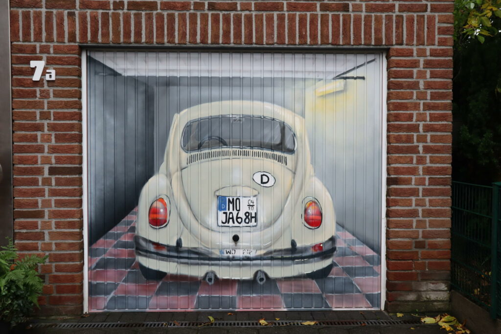 Der Käfer (Lack/Blech, 2,5 x 2,5m)