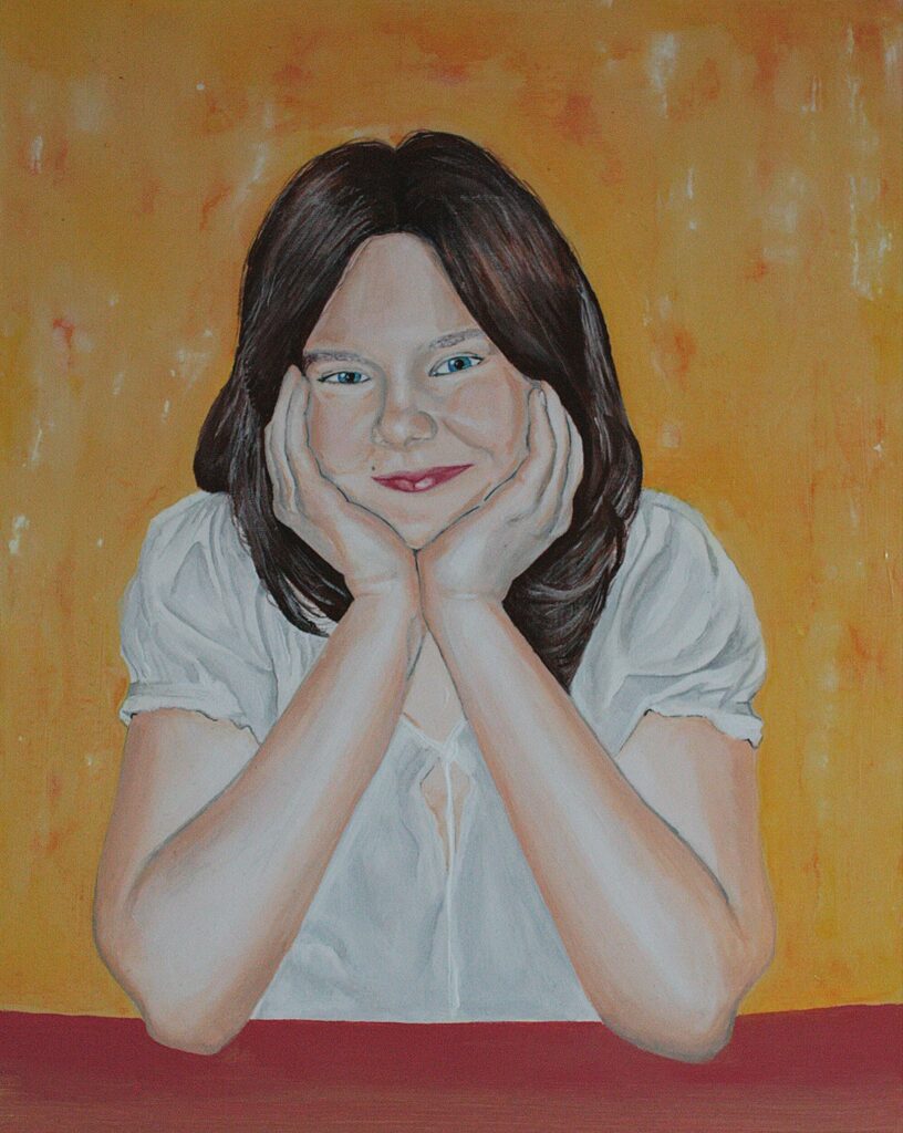 Agnieszka (Acryl/Leinwand, 30 x 40 cm)