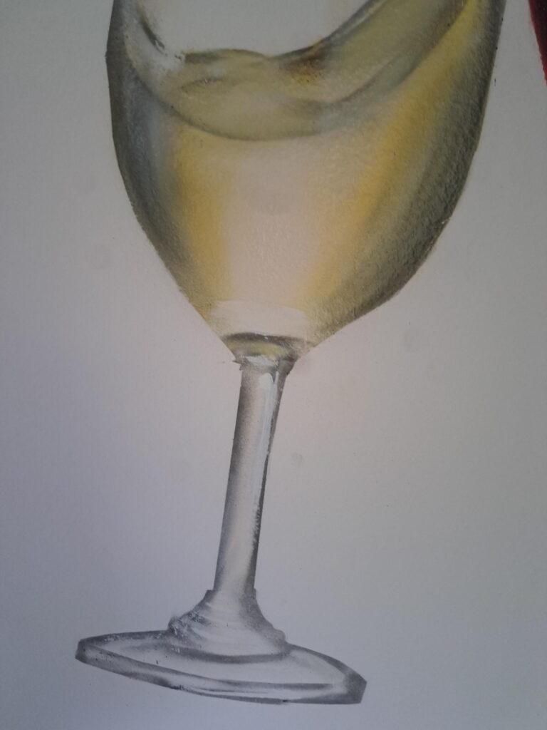 Wein (Lack auf Wand, 1,5 x 1 m)